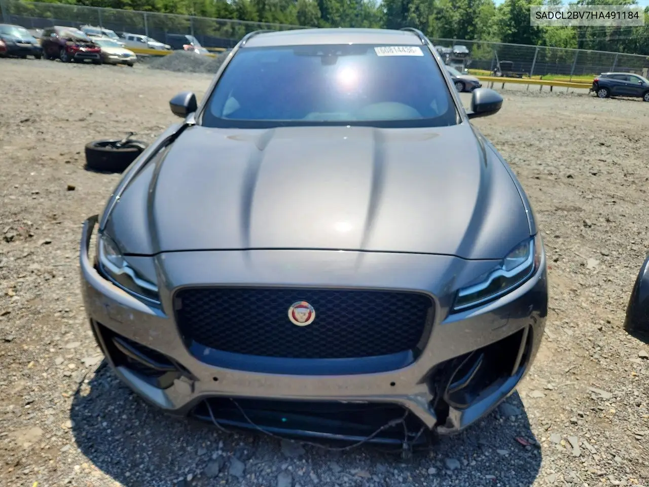 2017 Jaguar F-Pace R - Sport VIN: SADCL2BV7HA491184 Lot: 60814436