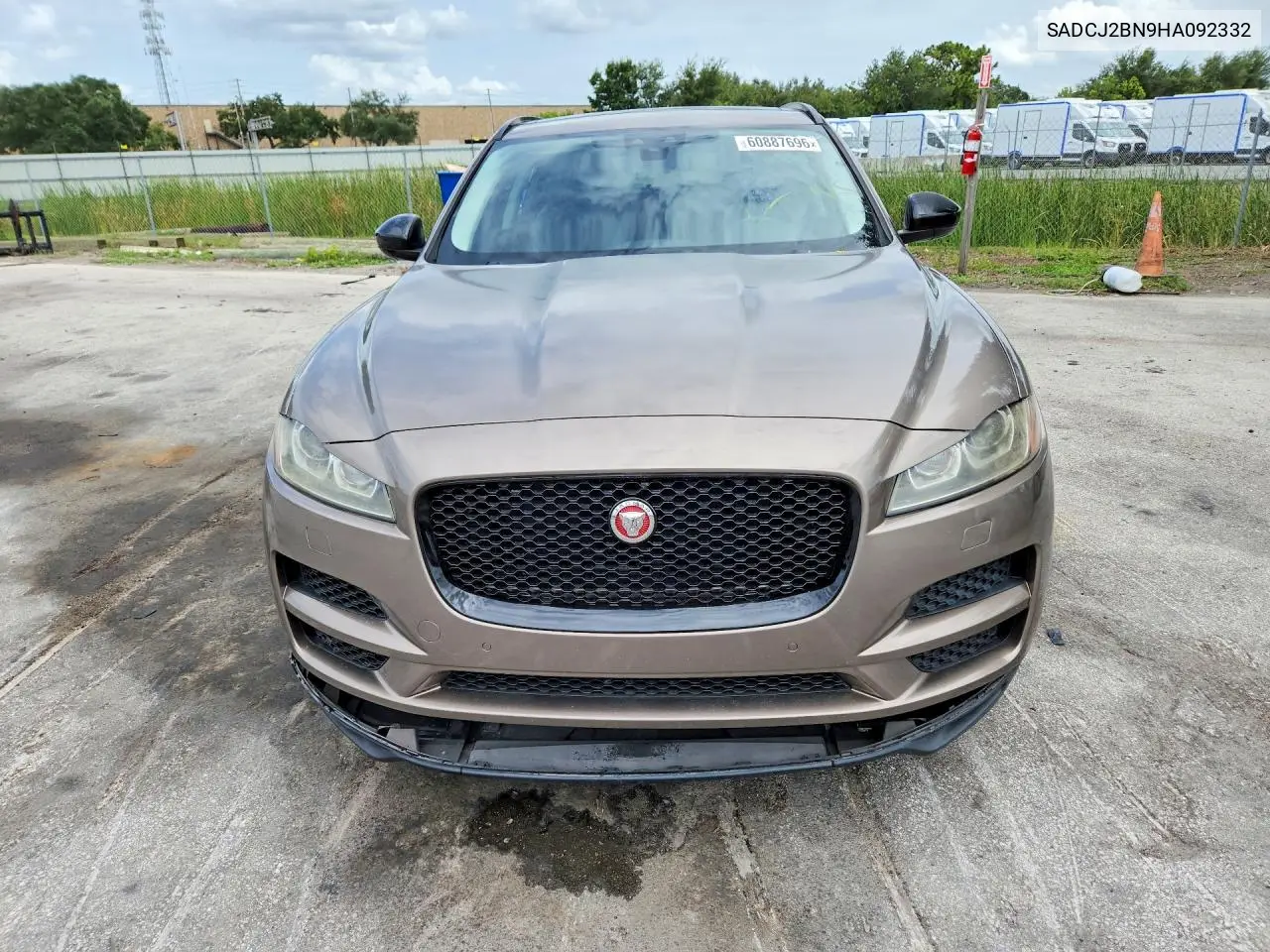 2017 Jaguar F-Pace Premium VIN: SADCJ2BN9HA092332 Lot: 60887696