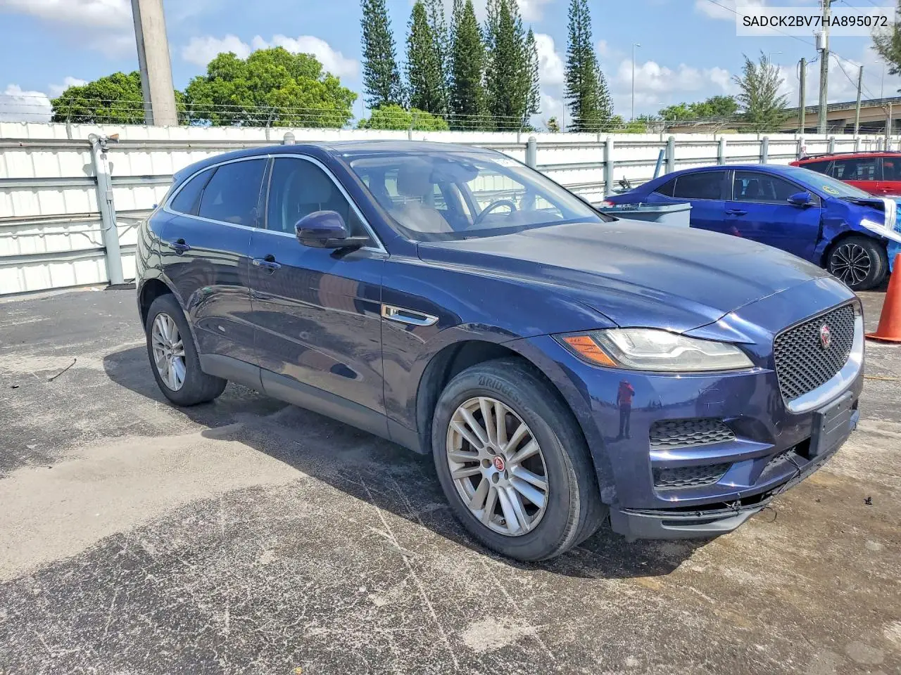 2017 Jaguar F-Pace Prestige VIN: SADCK2BV7HA895072 Lot: 60941286