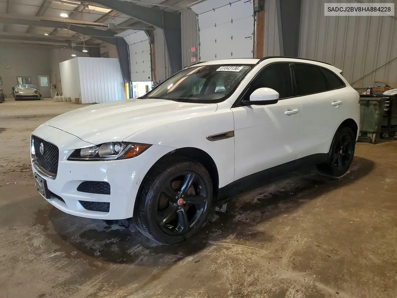 2017 Jaguar F-Pace Premium VIN: SADCJ2BV8HA884228 Lot: 61043136