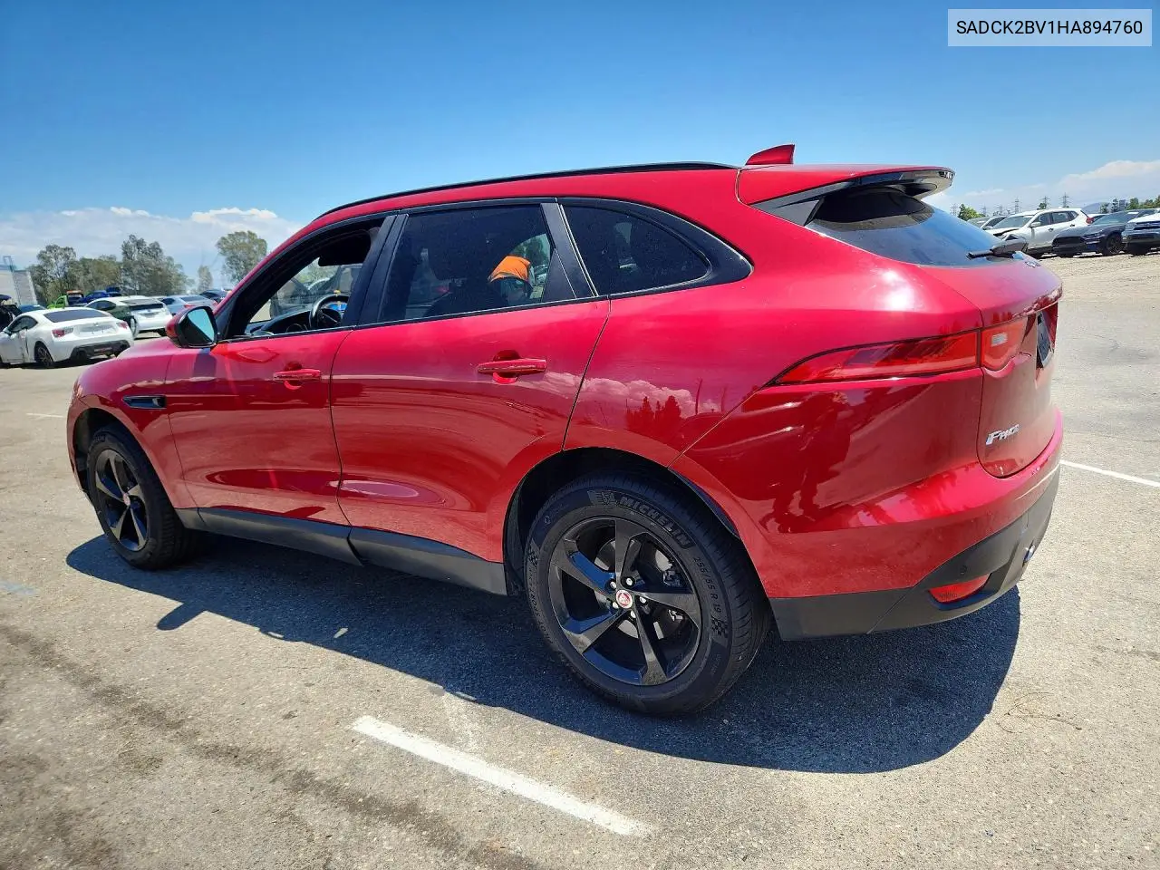 2017 Jaguar F-Pace Prestige VIN: SADCK2BV1HA894760 Lot: 61142876