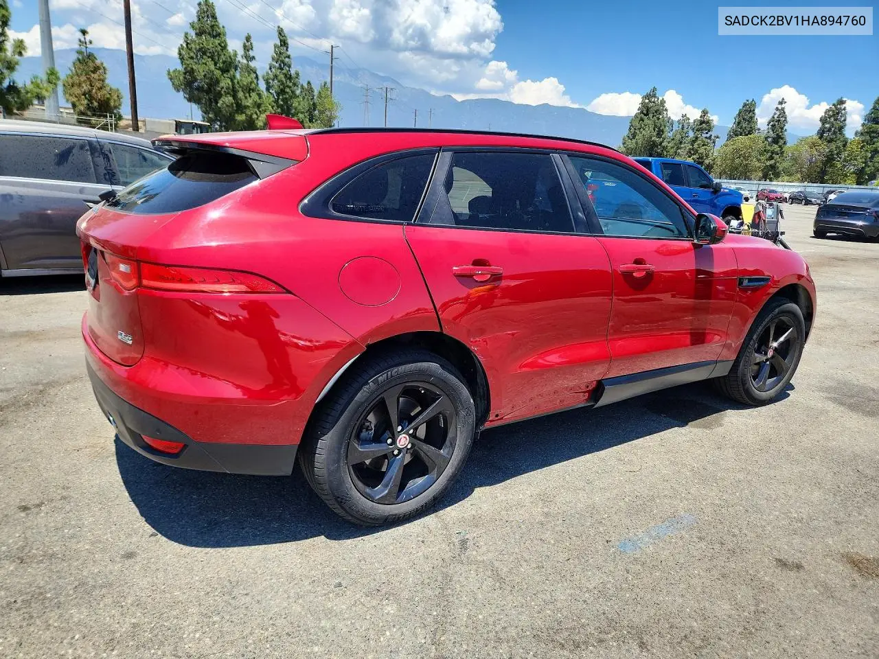 2017 Jaguar F-Pace Prestige VIN: SADCK2BV1HA894760 Lot: 61142876