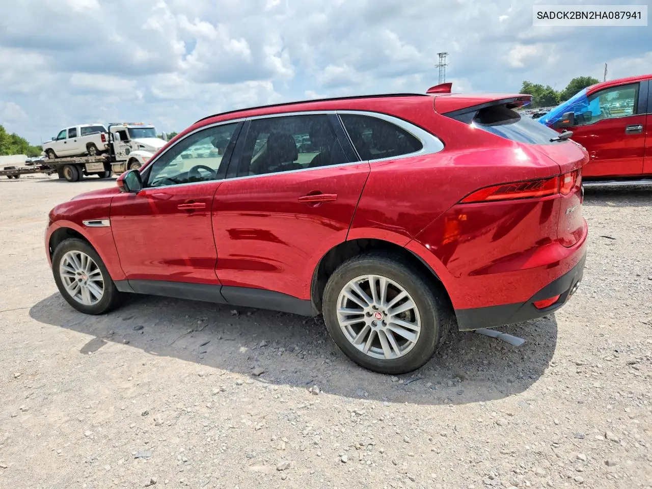 2017 Jaguar F-Pace Prestige VIN: SADCK2BN2HA087941 Lot: 61198486