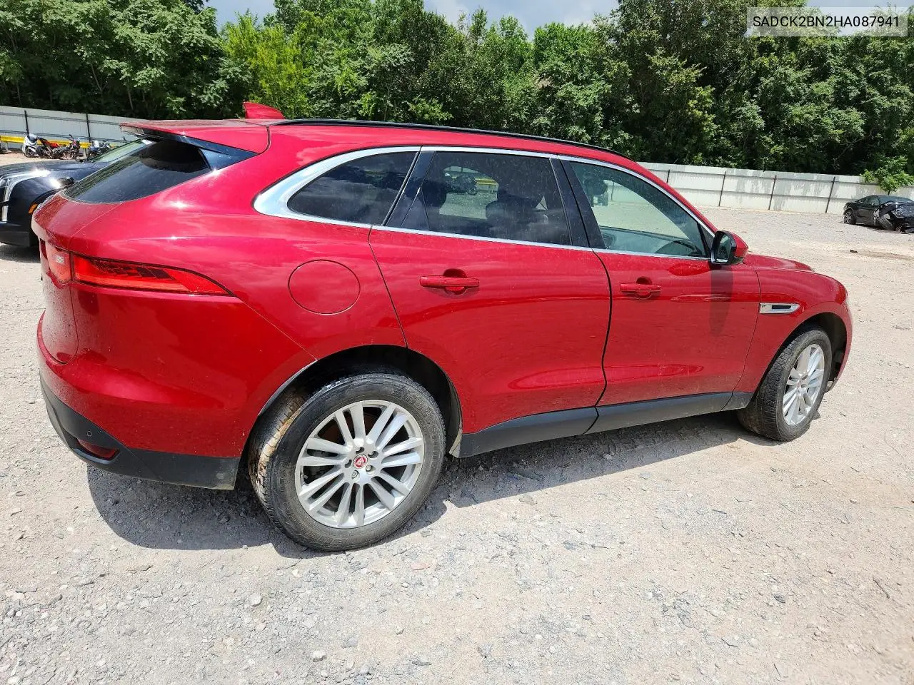 2017 Jaguar F-Pace Prestige VIN: SADCK2BN2HA087941 Lot: 61198486