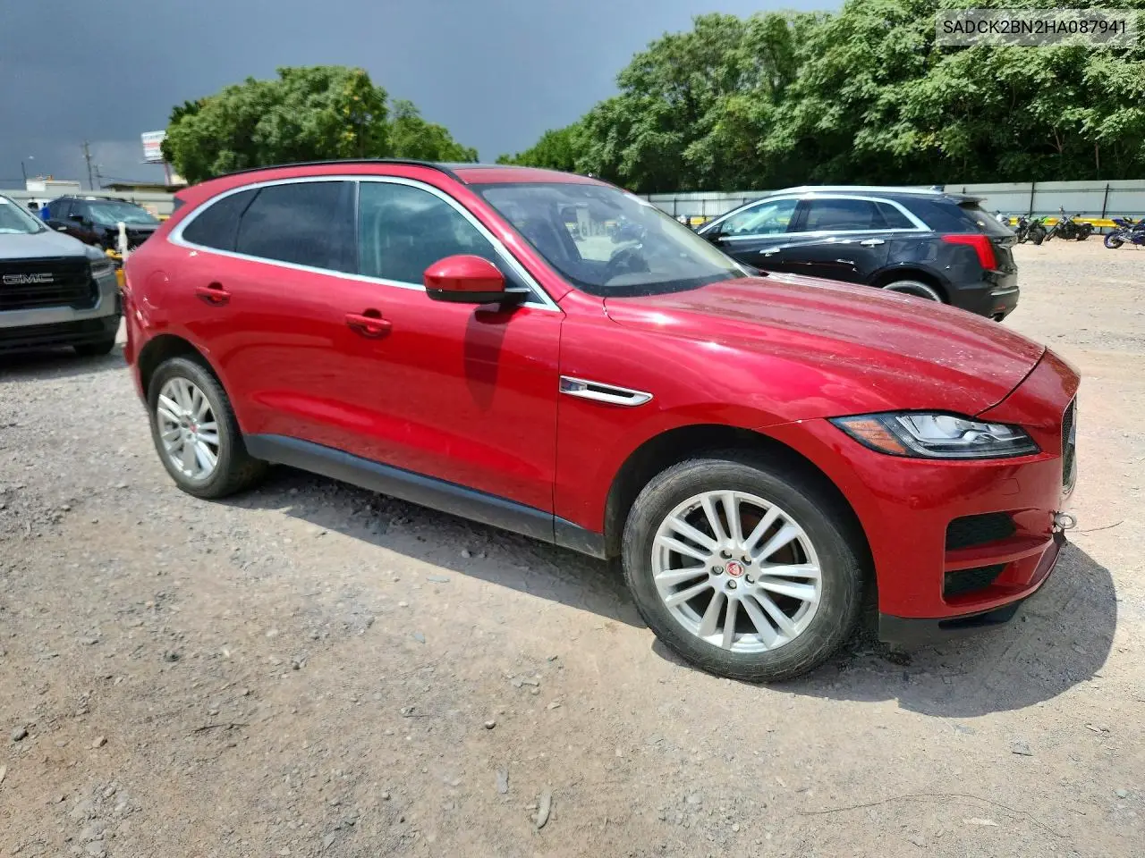 2017 Jaguar F-Pace Prestige VIN: SADCK2BN2HA087941 Lot: 61198486