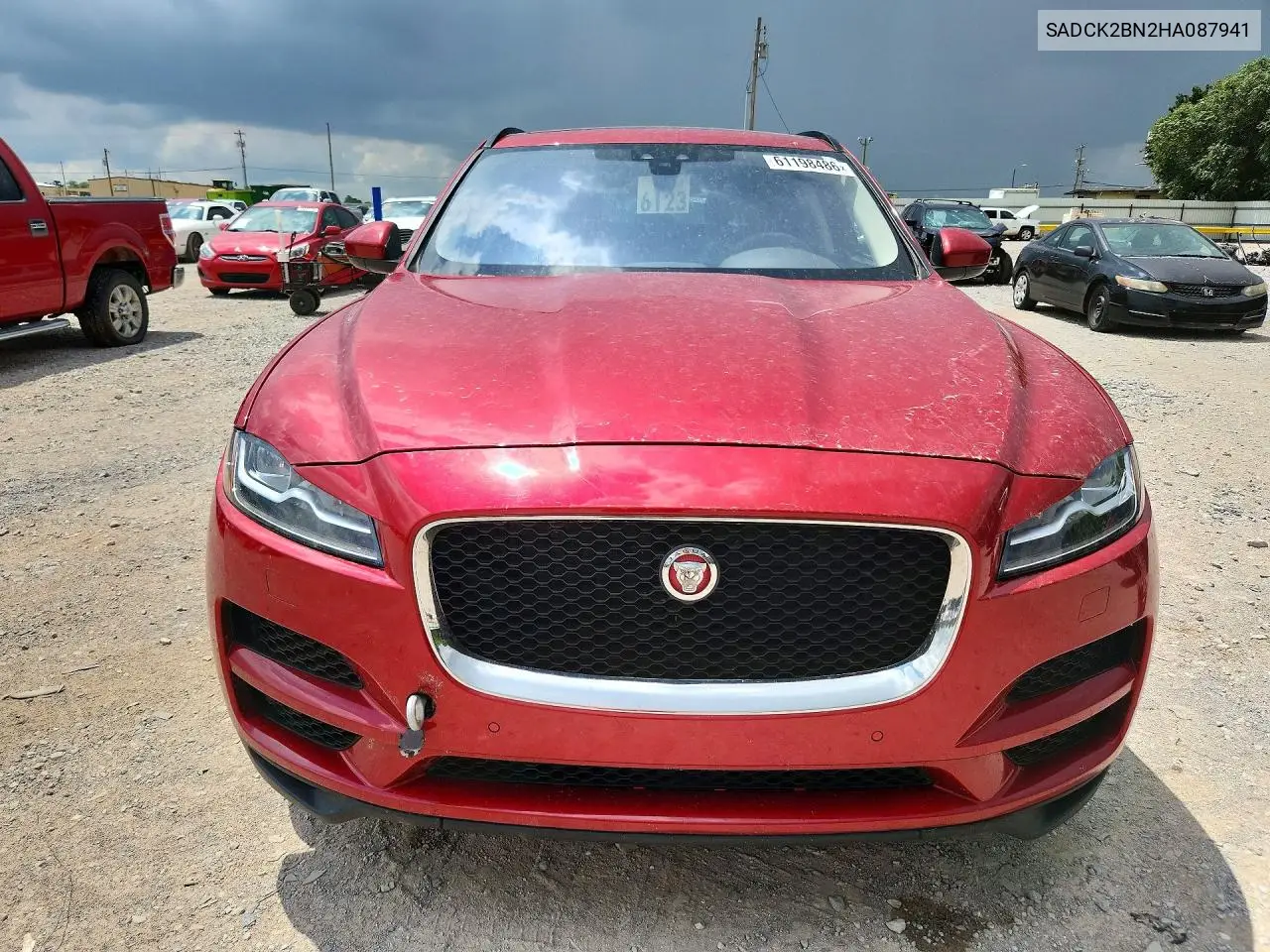 2017 Jaguar F-Pace Prestige VIN: SADCK2BN2HA087941 Lot: 61198486