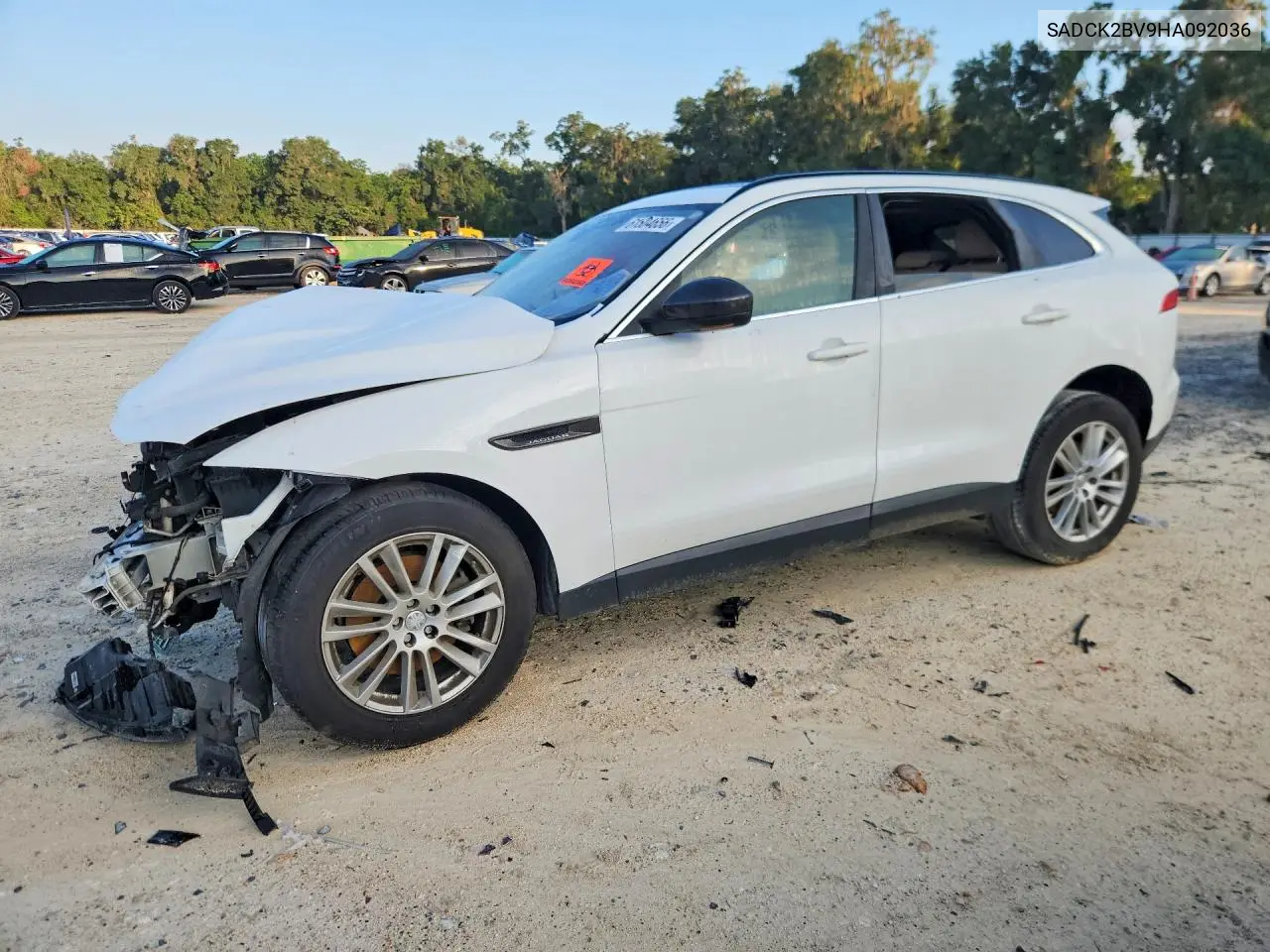2017 Jaguar F-Pace Prestige VIN: SADCK2BV9HA092036 Lot: 61604656
