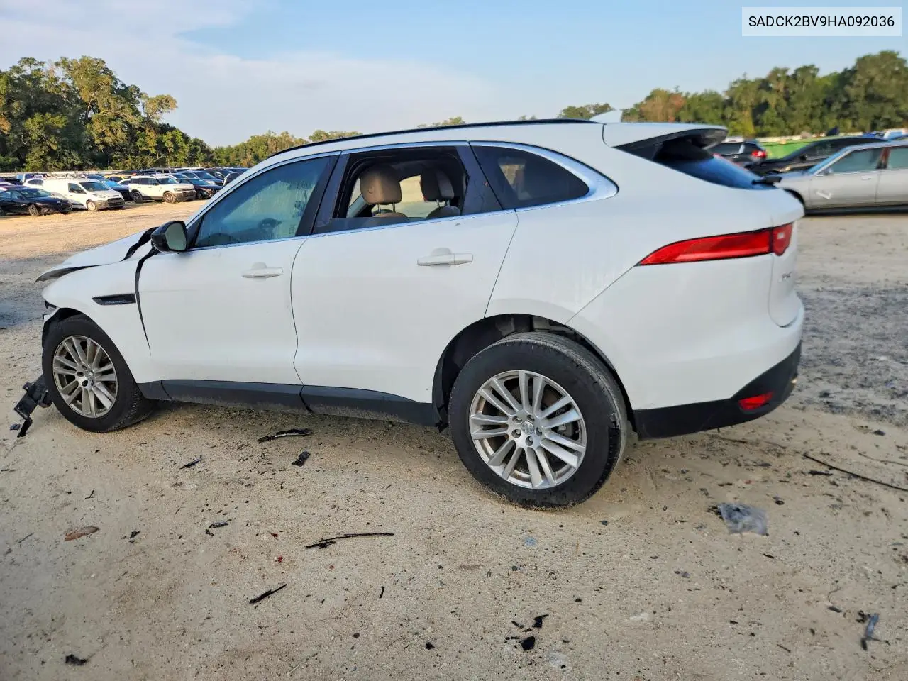 2017 Jaguar F-Pace Prestige VIN: SADCK2BV9HA092036 Lot: 61604656