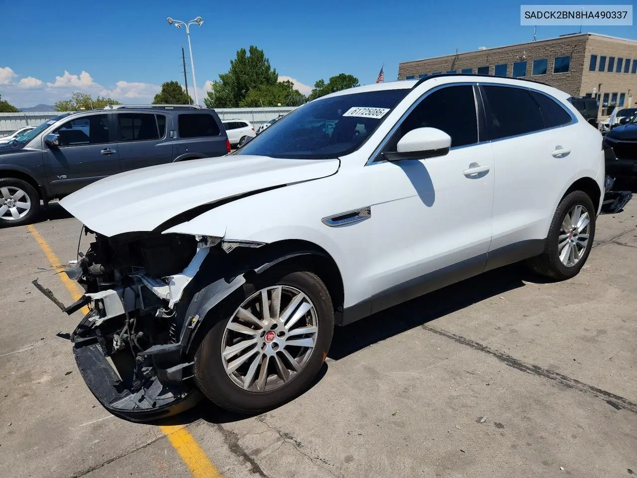 2017 Jaguar F-Pace Prestige VIN: SADCK2BN8HA490337 Lot: 61725086