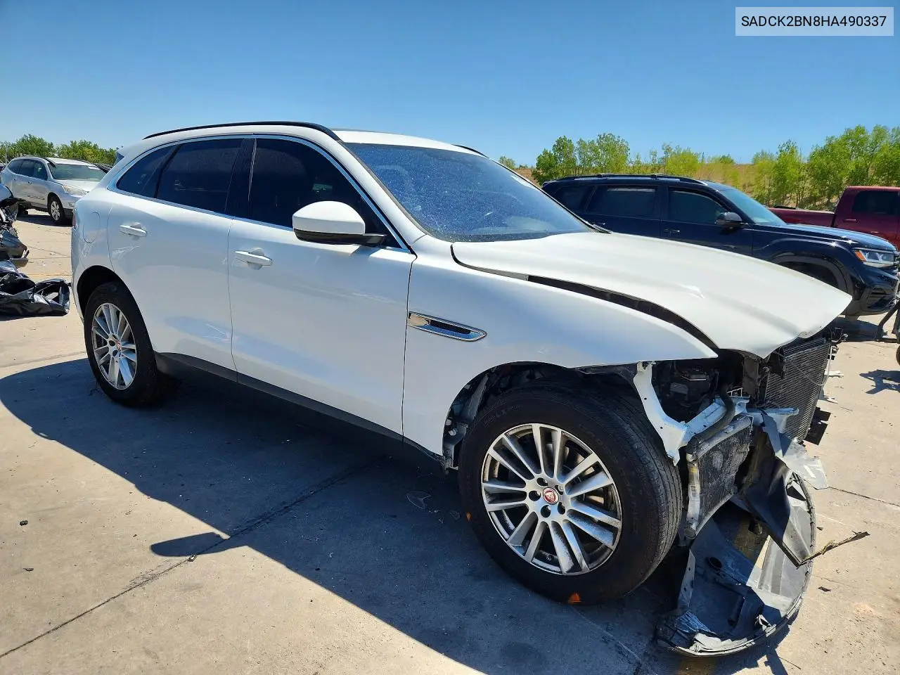 2017 Jaguar F-Pace Prestige VIN: SADCK2BN8HA490337 Lot: 61725086