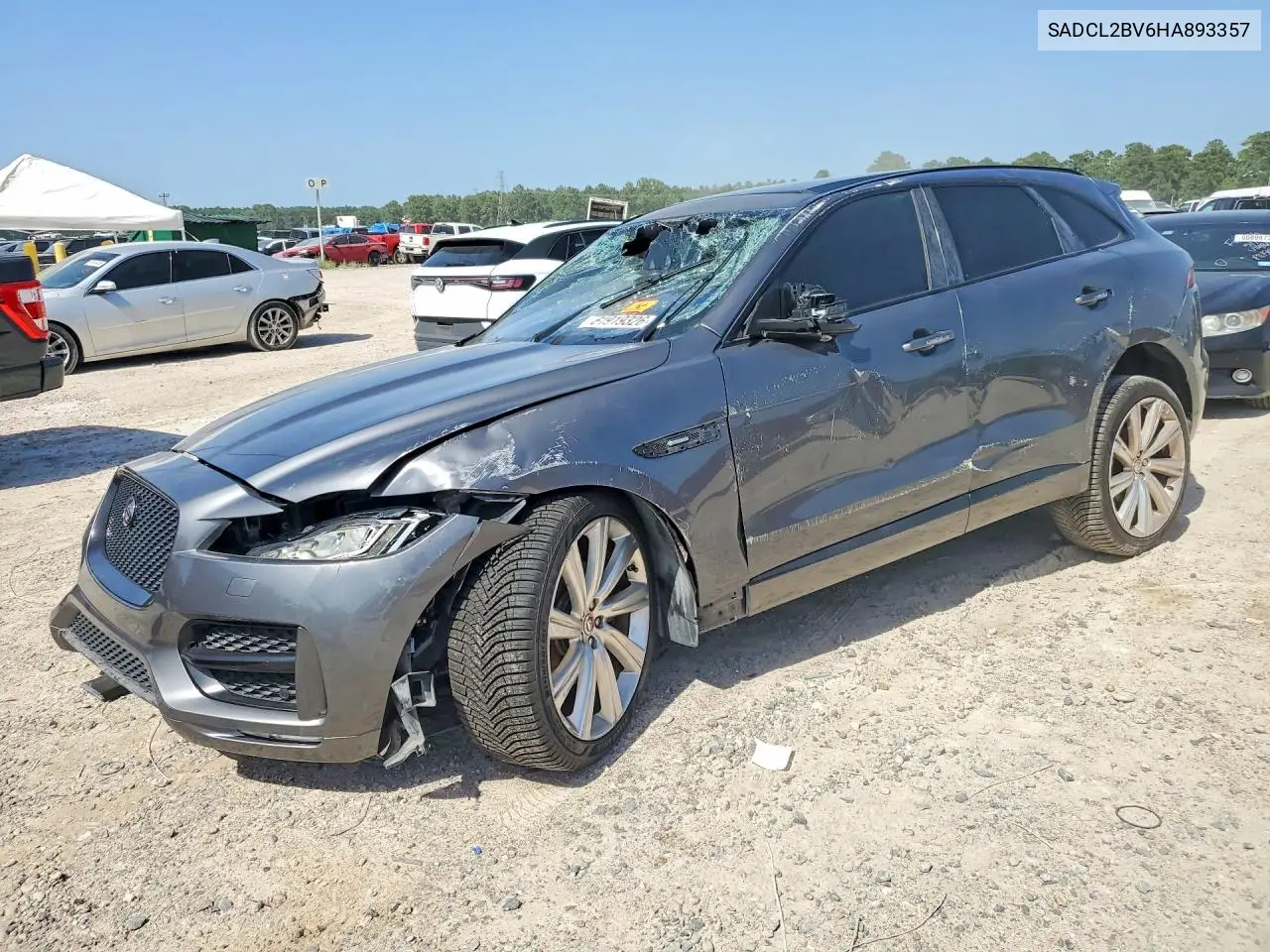 2017 Jaguar F-Pace R - Sport VIN: SADCL2BV6HA893357 Lot: 61919326