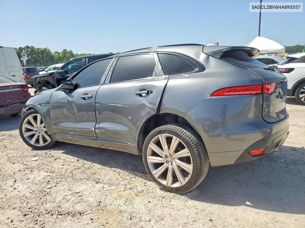 2017 Jaguar F-Pace R - Sport VIN: SADCL2BV6HA893357 Lot: 61919326