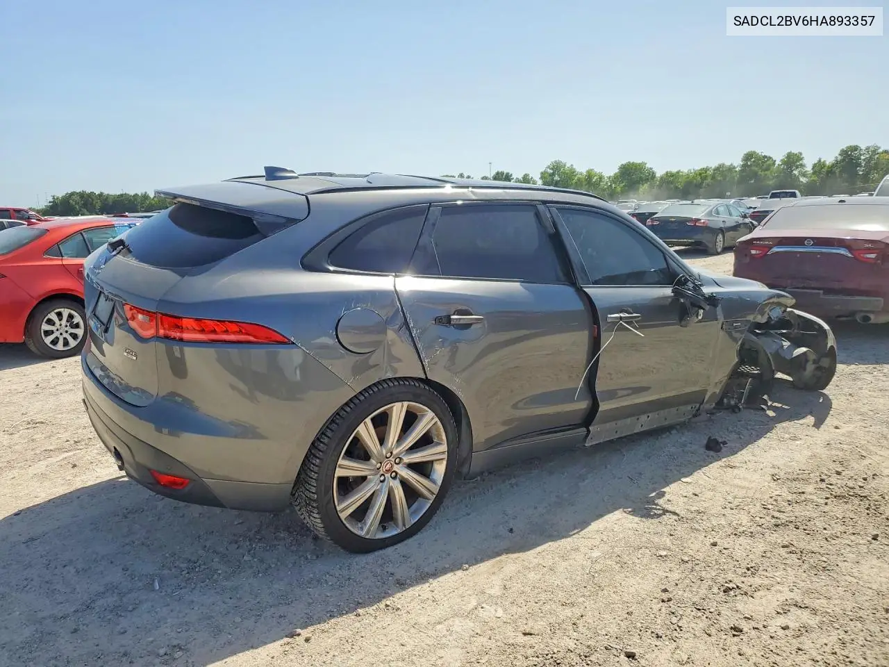 2017 Jaguar F-Pace R - Sport VIN: SADCL2BV6HA893357 Lot: 61919326