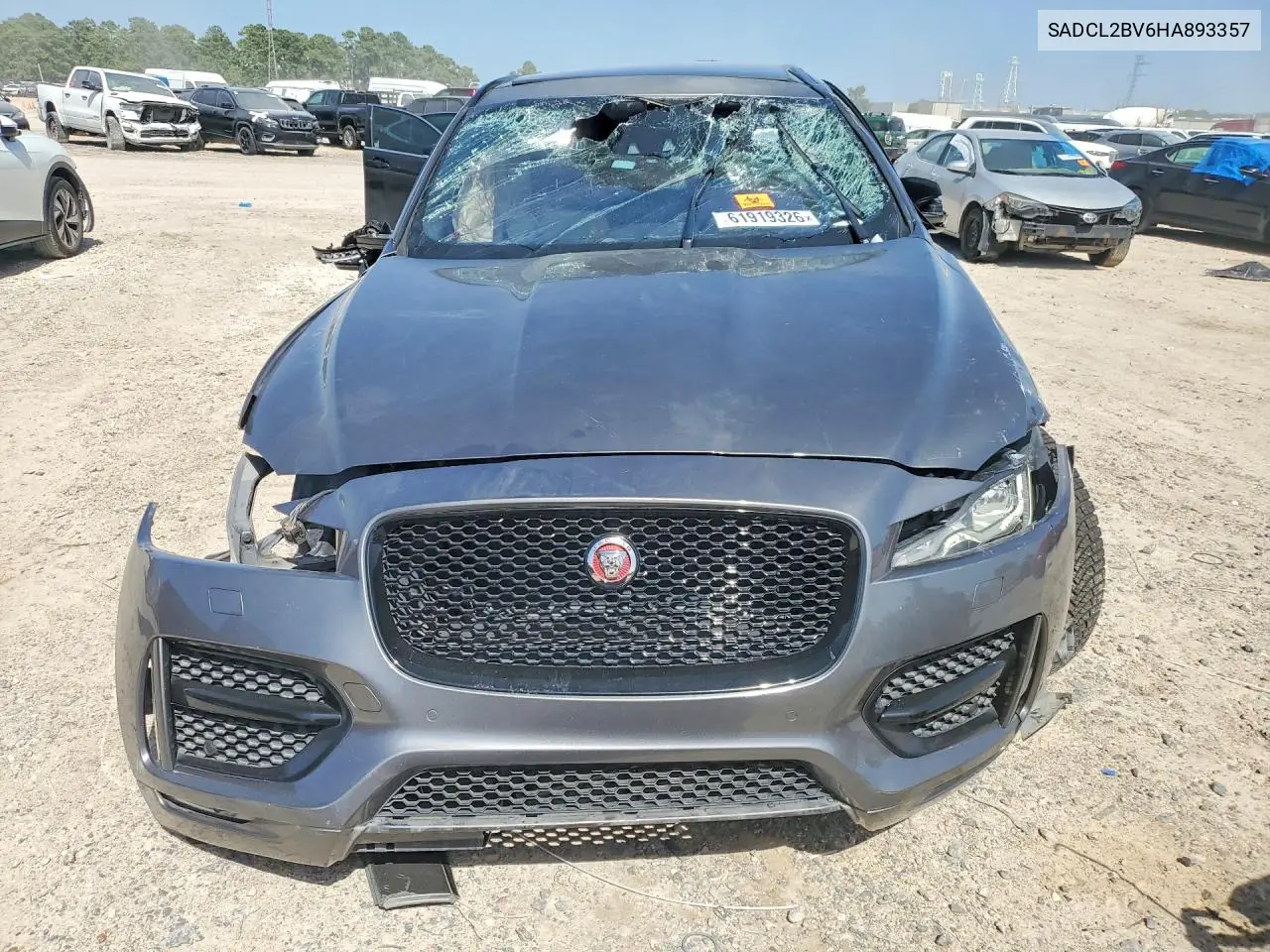 2017 Jaguar F-Pace R - Sport VIN: SADCL2BV6HA893357 Lot: 61919326