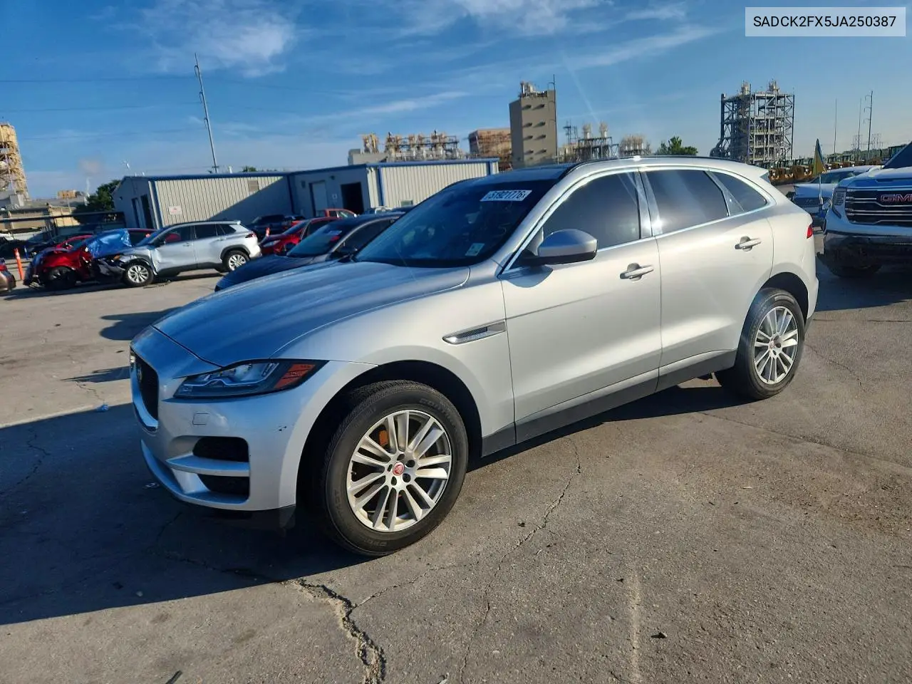 2018 Jaguar F-Pace Prestige VIN: SADCK2FX5JA250387 Lot: 51921776