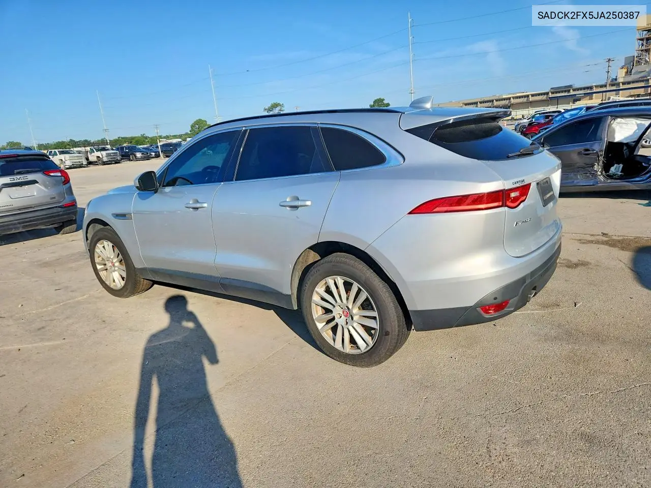 2018 Jaguar F-Pace Prestige VIN: SADCK2FX5JA250387 Lot: 51921776