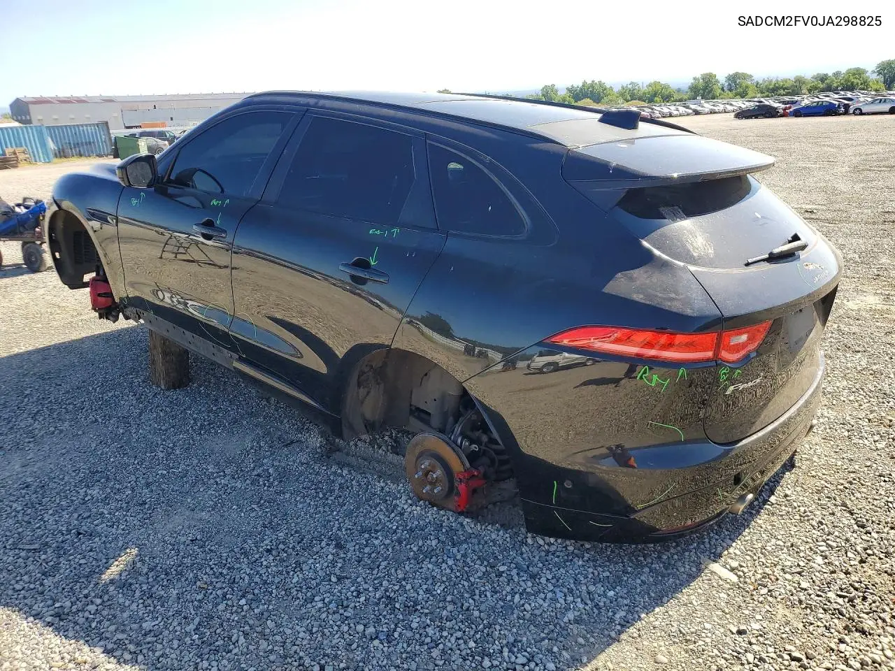 2018 Jaguar F-Pace S VIN: SADCM2FV0JA298825 Lot: 54703316