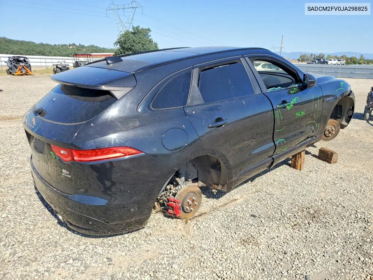 2018 Jaguar F-Pace S VIN: SADCM2FV0JA298825 Lot: 54703316