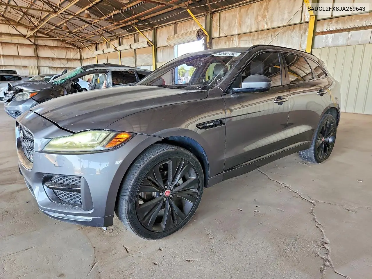 2018 Jaguar F-Pace R - Sport VIN: SADCL2FX8JA269643 Lot: 54807786