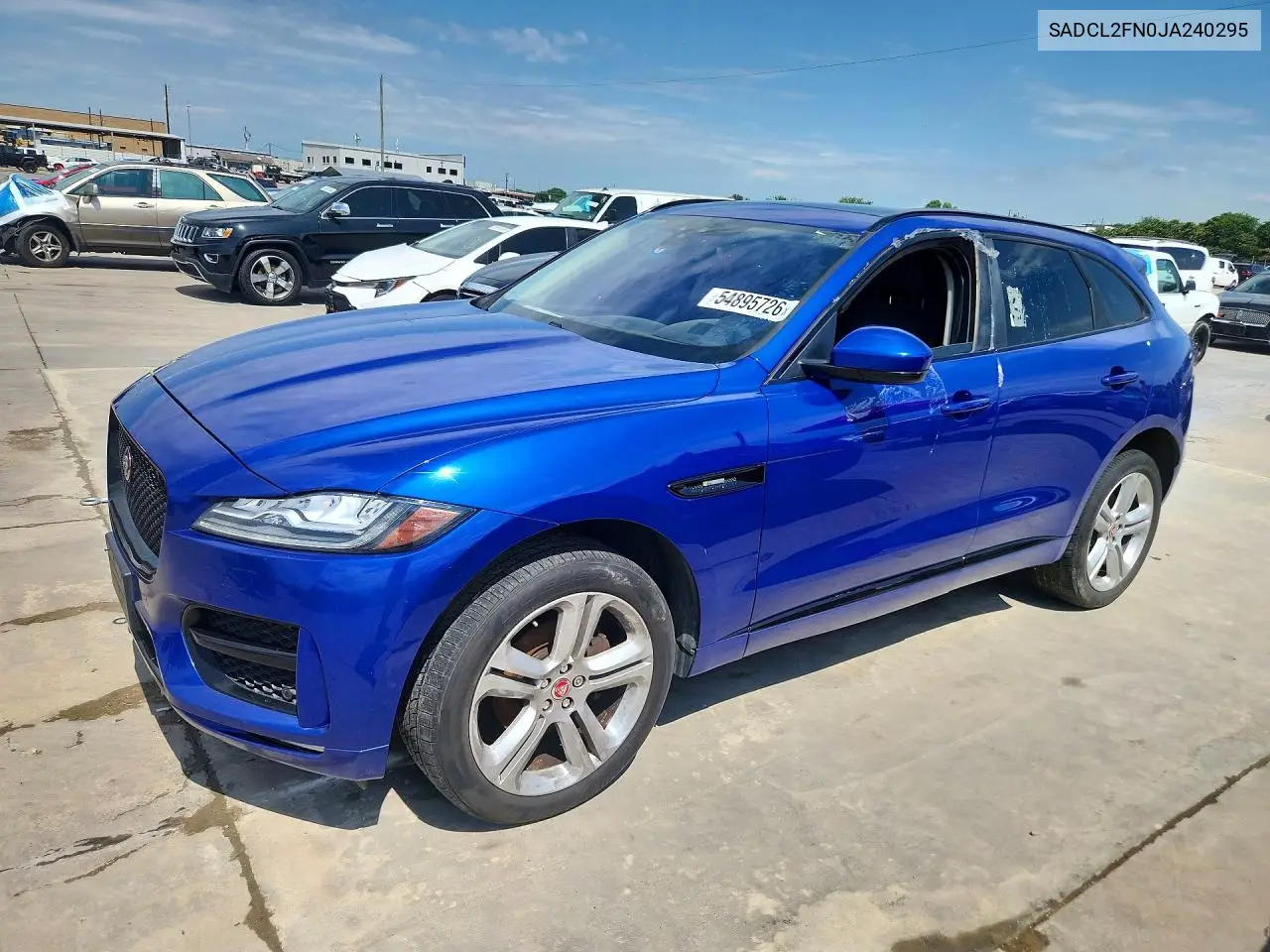 2018 Jaguar F-Pace R - Sport VIN: SADCL2FN0JA240295 Lot: 54895726
