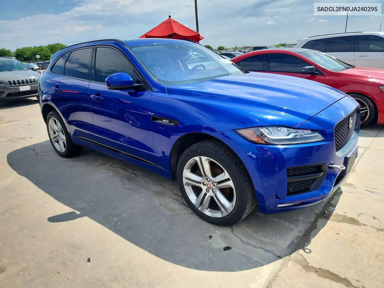 2018 Jaguar F-Pace R - Sport VIN: SADCL2FN0JA240295 Lot: 54895726