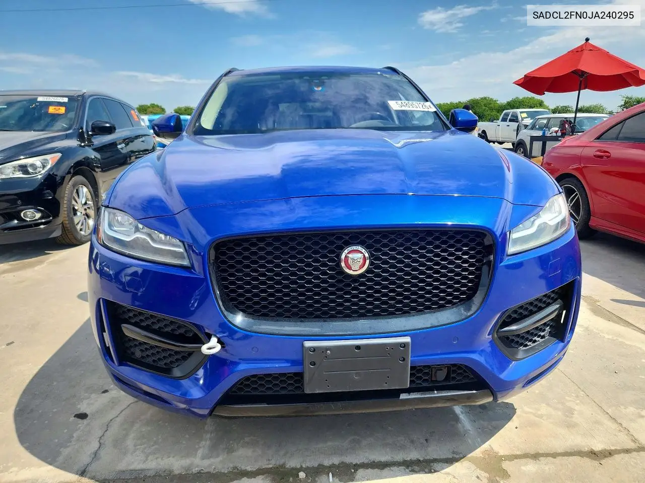 2018 Jaguar F-Pace R - Sport VIN: SADCL2FN0JA240295 Lot: 54895726