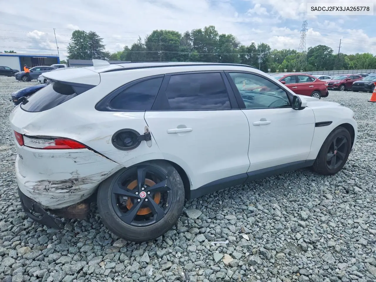 2018 Jaguar F-Pace Premium VIN: SADCJ2FX3JA265778 Lot: 55021826