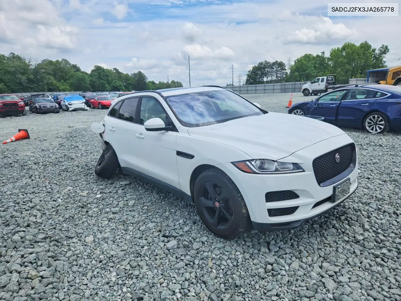 2018 Jaguar F-Pace Premium VIN: SADCJ2FX3JA265778 Lot: 55021826