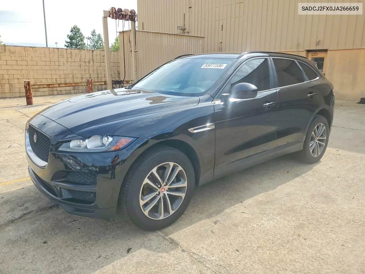 2018 Jaguar F-Pace Premium VIN: SADCJ2FX0JA266659 Lot: 55077336
