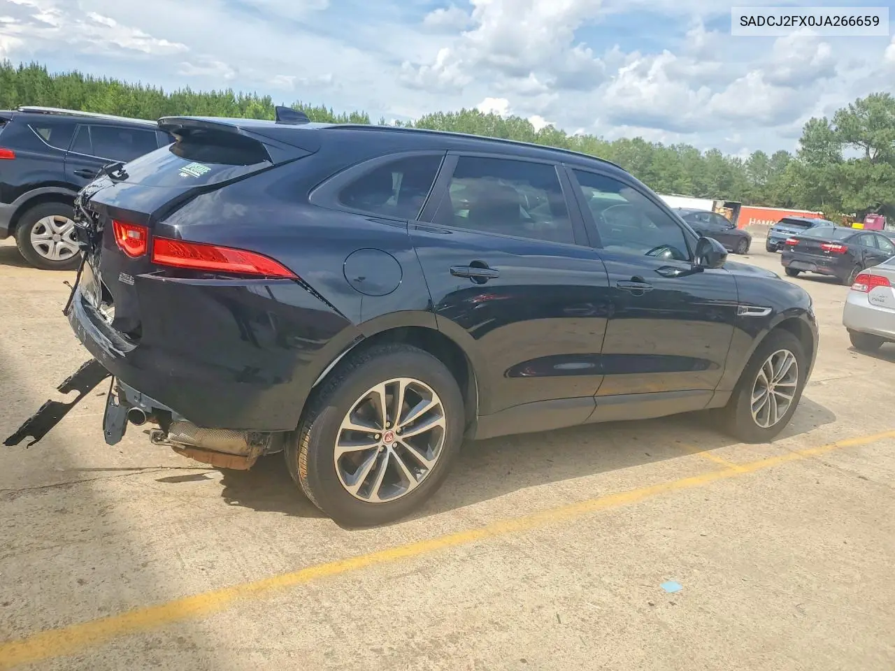 2018 Jaguar F-Pace Premium VIN: SADCJ2FX0JA266659 Lot: 55077336