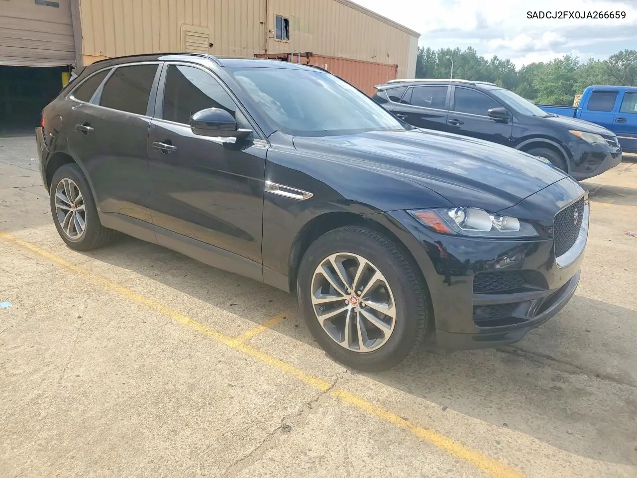 2018 Jaguar F-Pace Premium VIN: SADCJ2FX0JA266659 Lot: 55077336