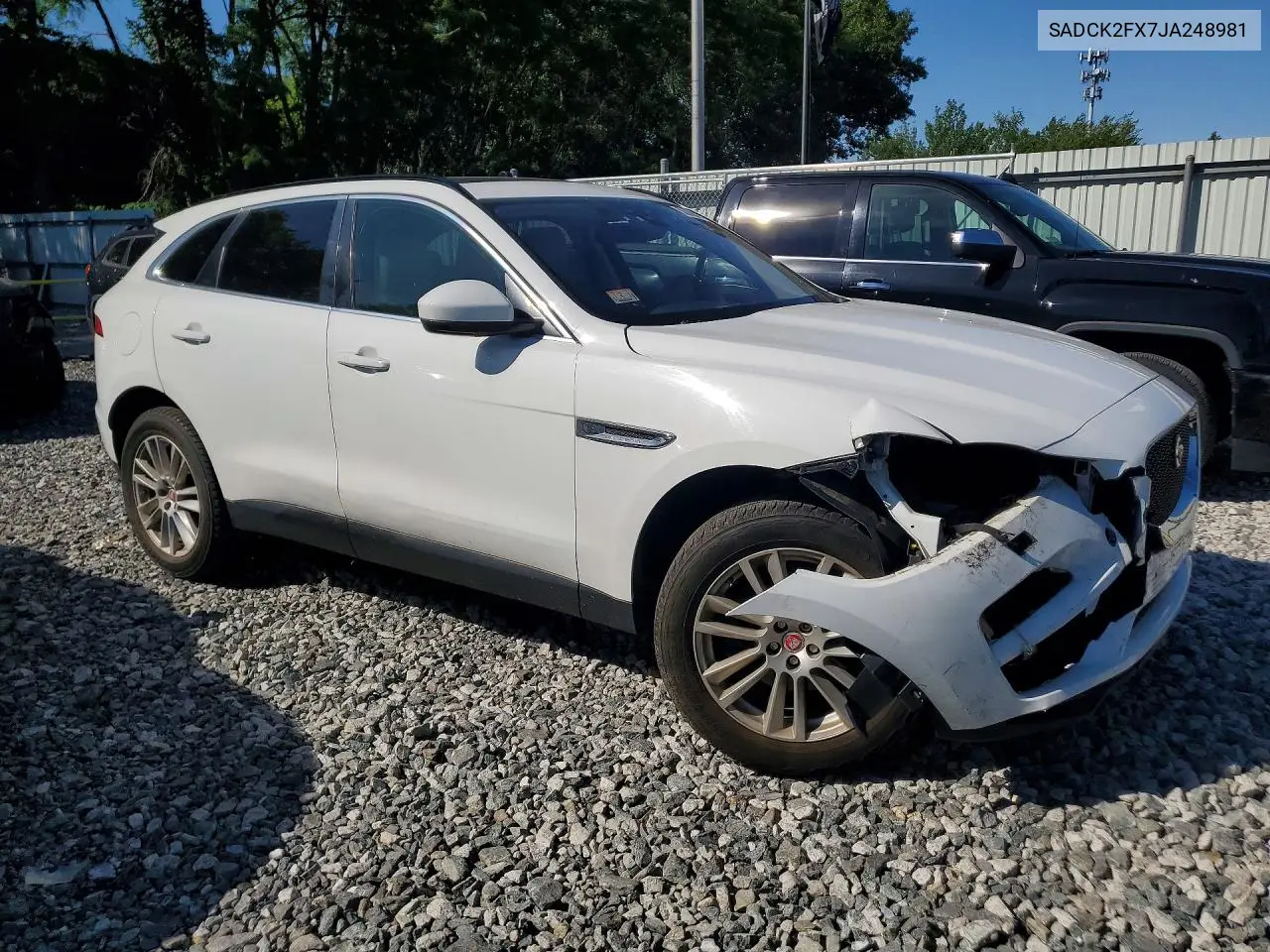 2018 Jaguar F-Pace Prestige VIN: SADCK2FX7JA248981 Lot: 56303126