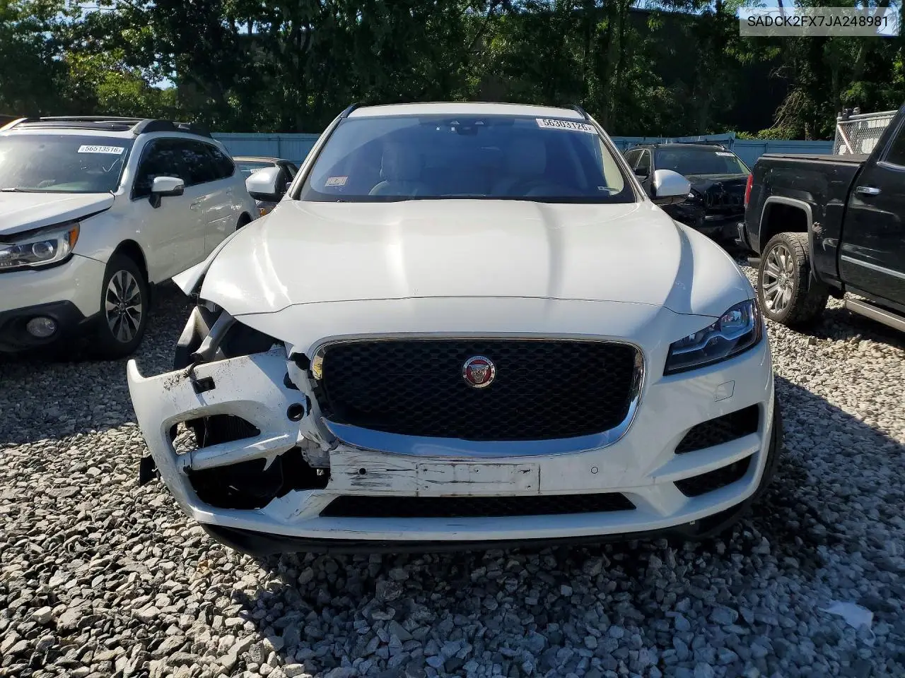 2018 Jaguar F-Pace Prestige VIN: SADCK2FX7JA248981 Lot: 56303126