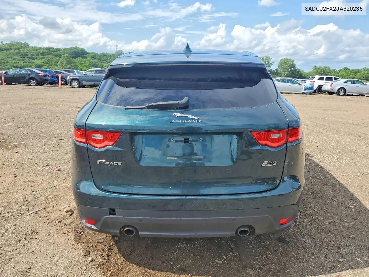 2018 Jaguar F-Pace Premium VIN: SADCJ2FX2JA320236 Lot: 56456726