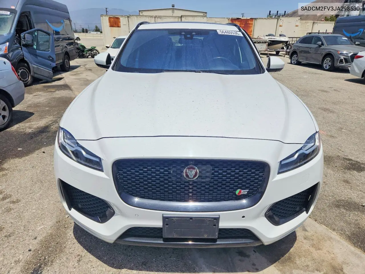 2018 Jaguar F-Pace S VIN: SADCM2FV3JA298530 Lot: 56480536