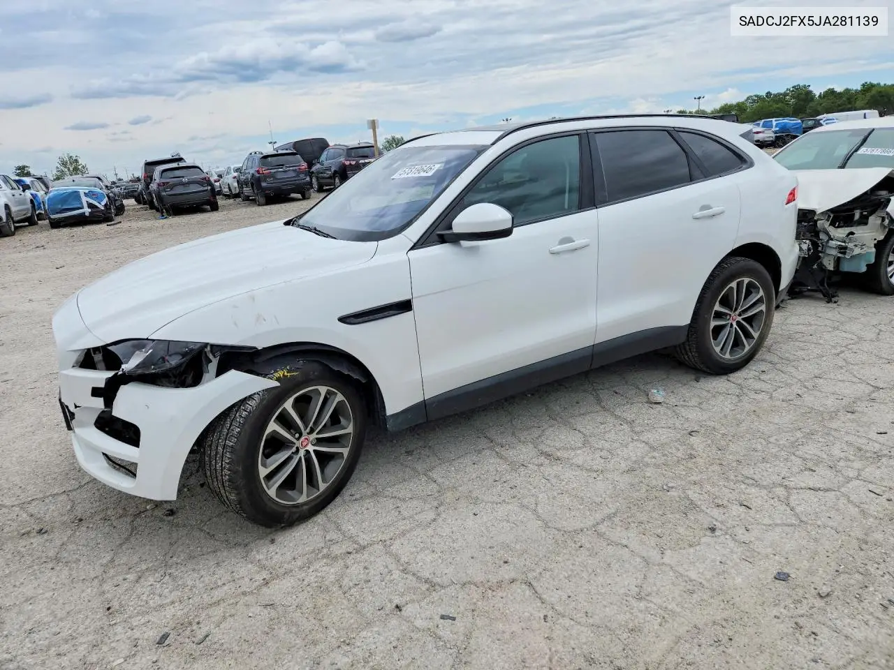 2018 Jaguar F-Pace Premium VIN: SADCJ2FX5JA281139 Lot: 57319646