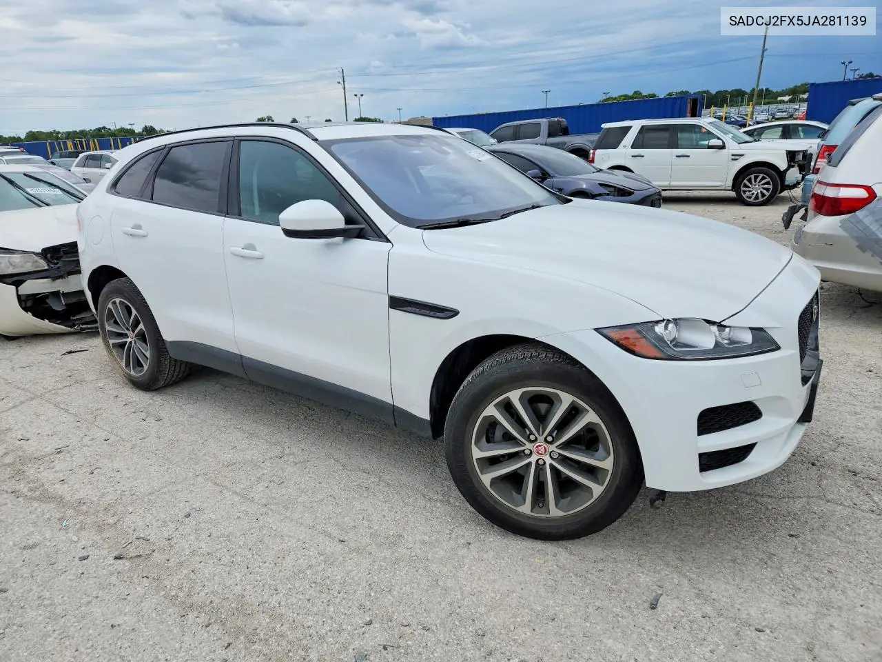 2018 Jaguar F-Pace Premium VIN: SADCJ2FX5JA281139 Lot: 57319646