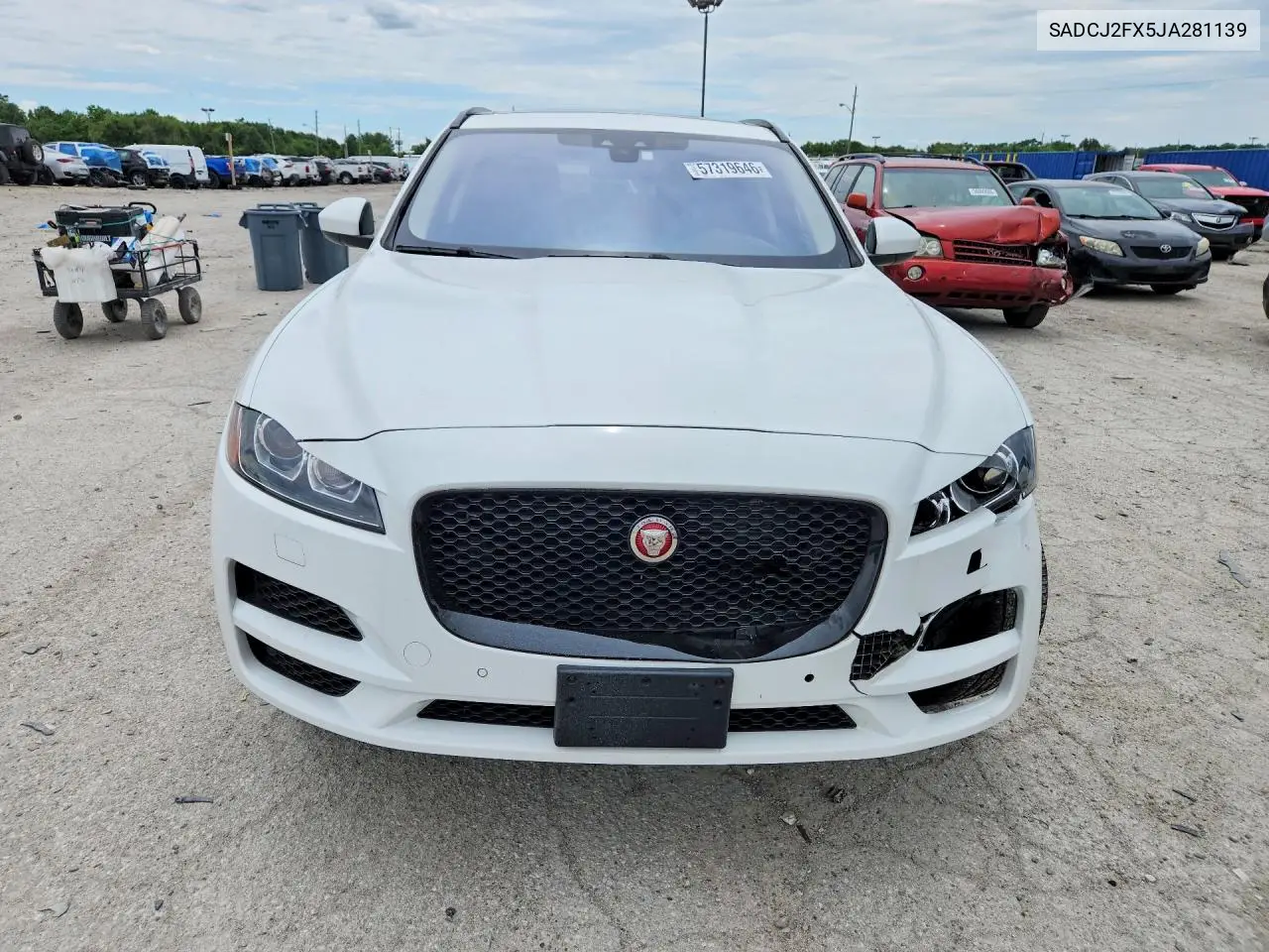 2018 Jaguar F-Pace Premium VIN: SADCJ2FX5JA281139 Lot: 57319646
