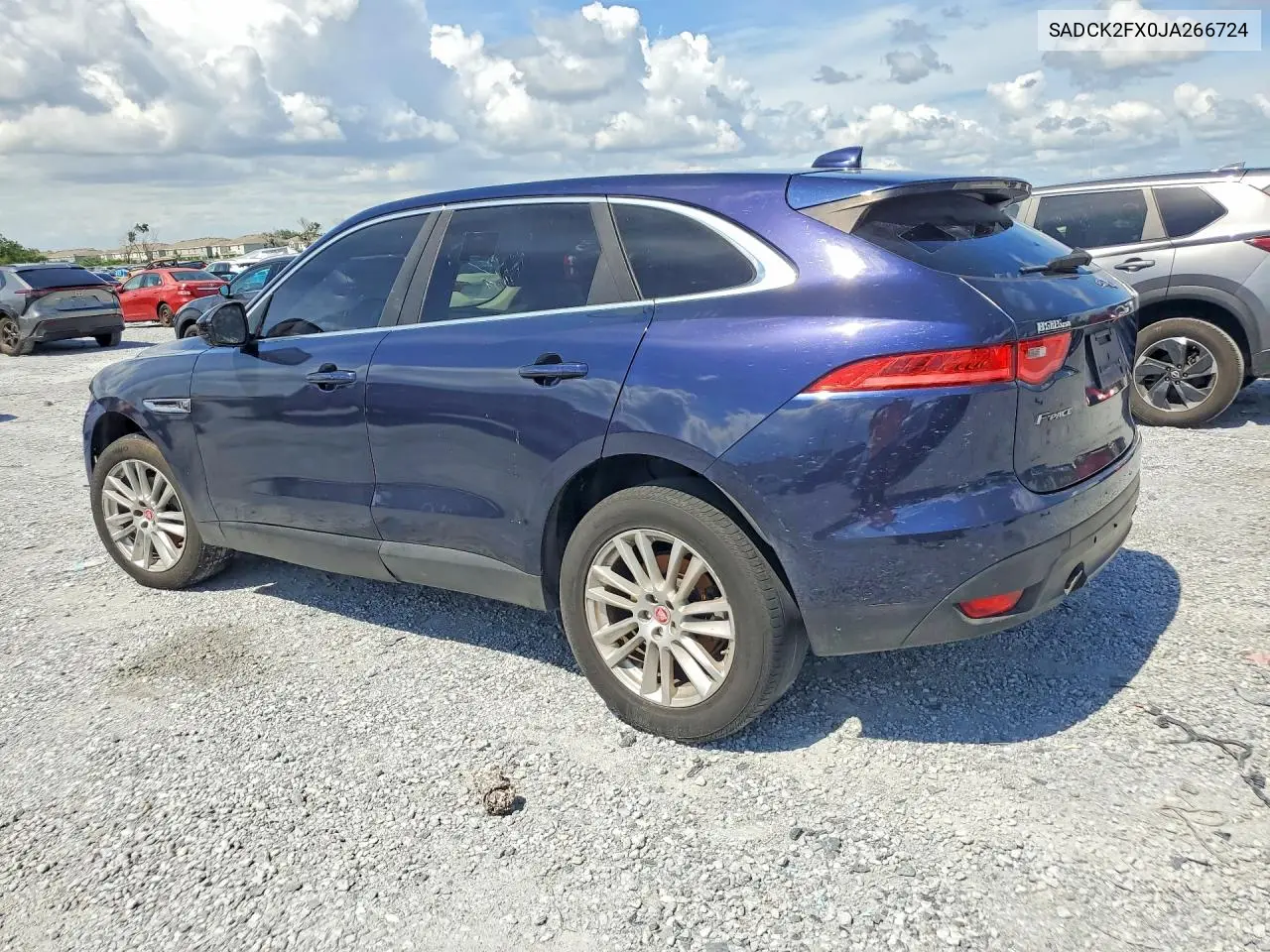 2018 Jaguar F-Pace Prestige VIN: SADCK2FX0JA266724 Lot: 57501596