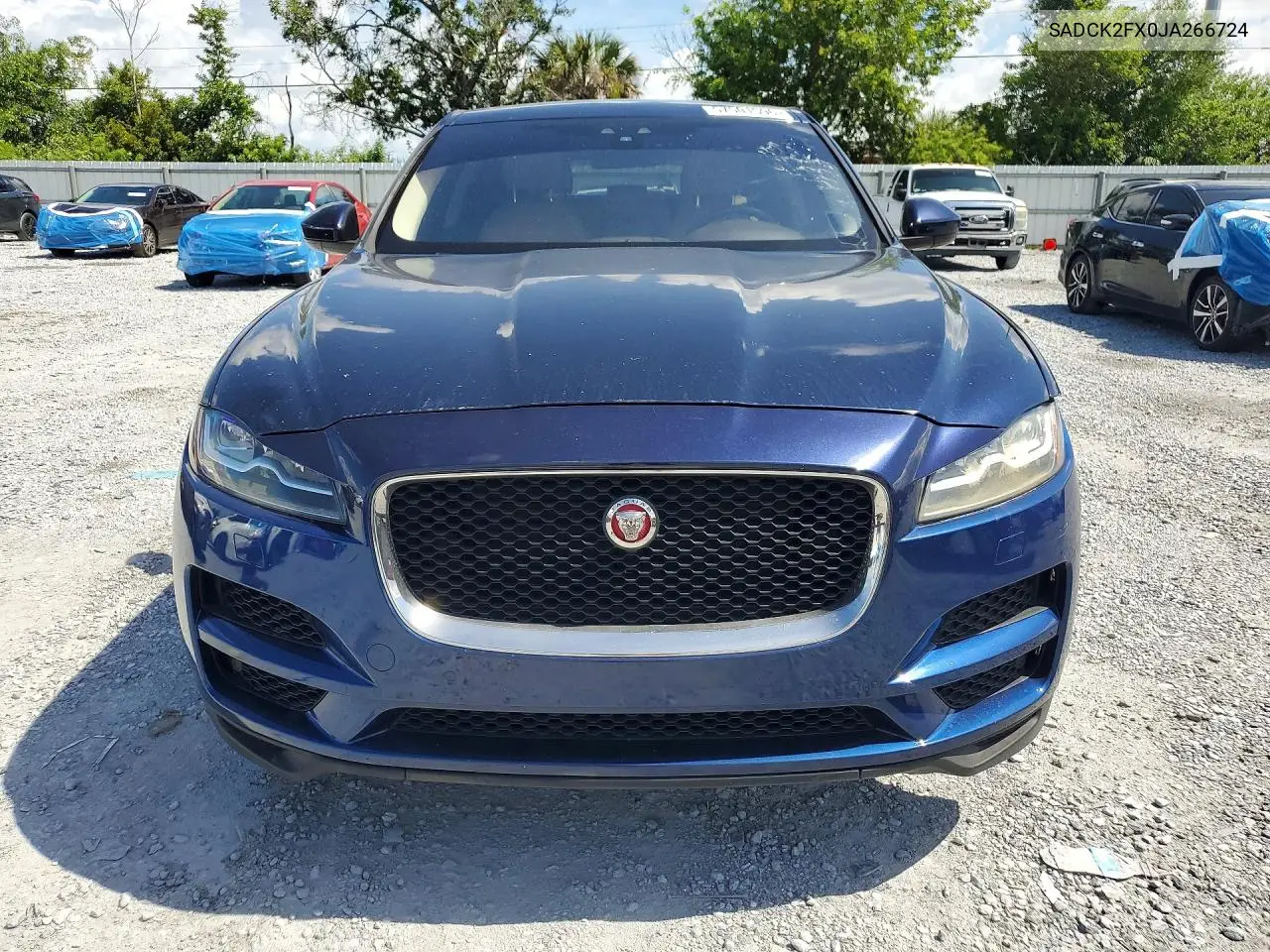 2018 Jaguar F-Pace Prestige VIN: SADCK2FX0JA266724 Lot: 57501596