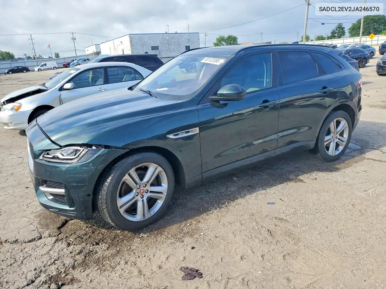 2018 Jaguar F-Pace R - Sport VIN: SADCL2EV2JA246570 Lot: 58132586