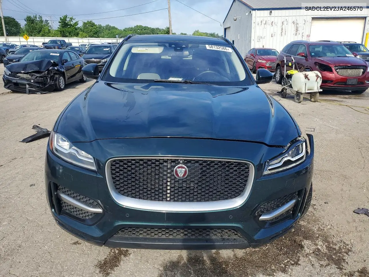 2018 Jaguar F-Pace R - Sport VIN: SADCL2EV2JA246570 Lot: 58132586