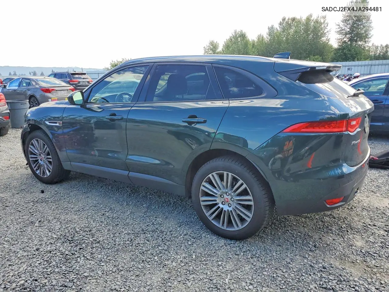 2018 Jaguar F-Pace Premium VIN: SADCJ2FX4JA294481 Lot: 58498646