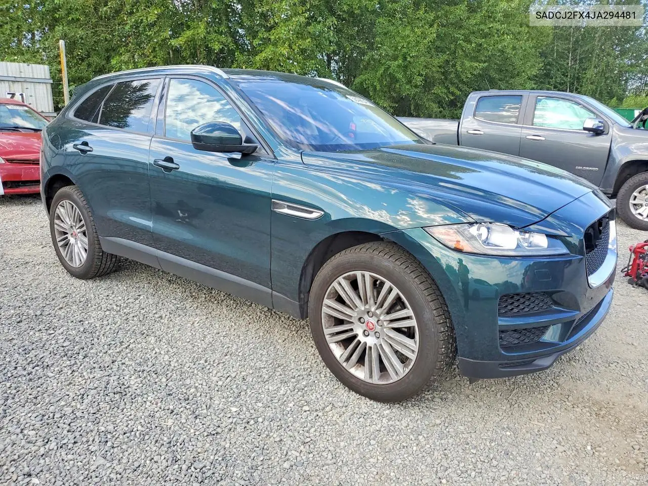2018 Jaguar F-Pace Premium VIN: SADCJ2FX4JA294481 Lot: 58498646