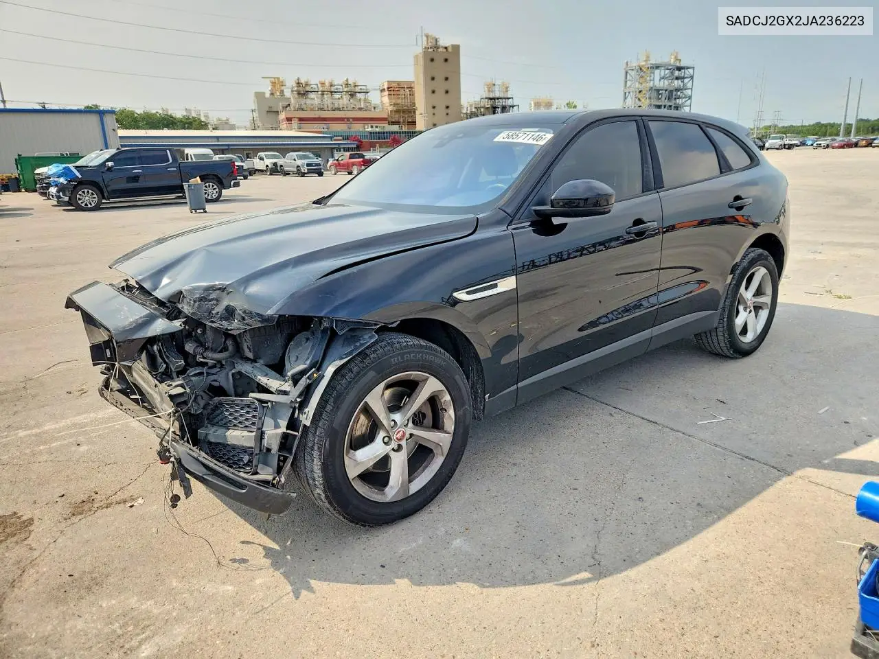 2018 Jaguar F-Pace Premium VIN: SADCJ2GX2JA236223 Lot: 58571146