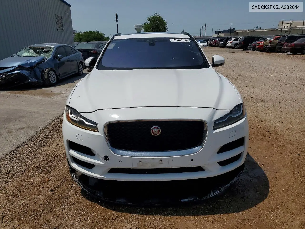 2018 Jaguar F-Pace Prestige VIN: SADCK2FX5JA282644 Lot: 58742556