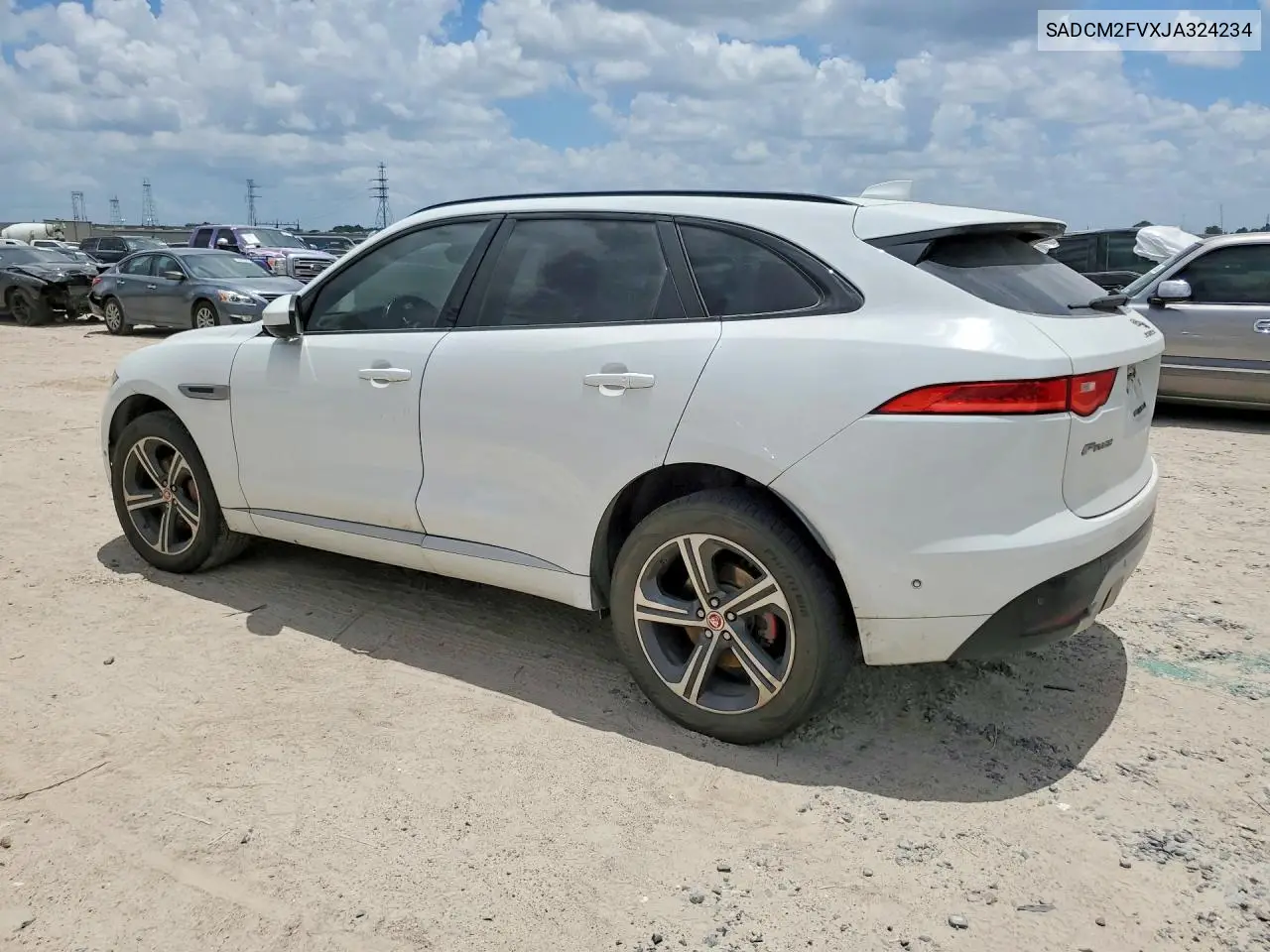 2018 Jaguar F-Pace S VIN: SADCM2FVXJA324234 Lot: 58841816