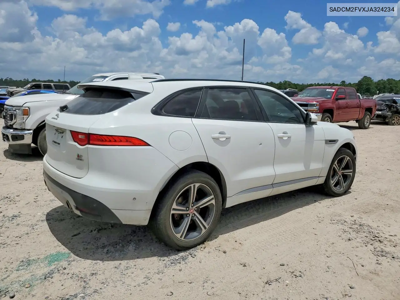 2018 Jaguar F-Pace S VIN: SADCM2FVXJA324234 Lot: 58841816
