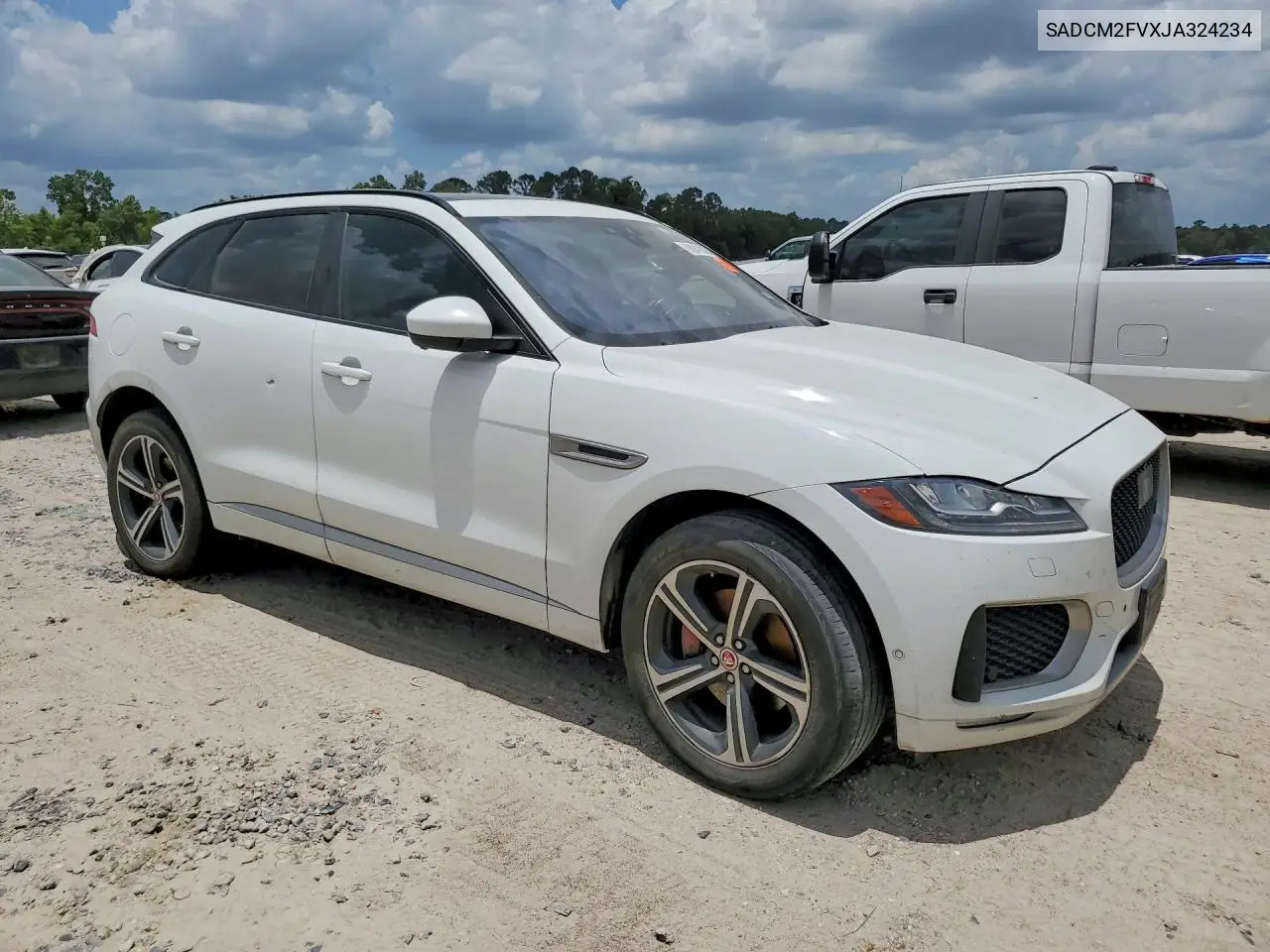 2018 Jaguar F-Pace S VIN: SADCM2FVXJA324234 Lot: 58841816
