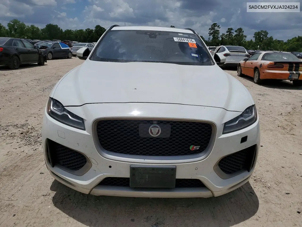 2018 Jaguar F-Pace S VIN: SADCM2FVXJA324234 Lot: 58841816